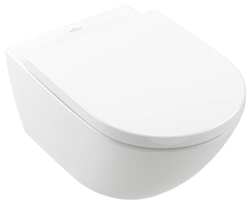 Cuvette murale SUBWAY 3.0 UP Combi-Pack, se compose de: cuvette murale 4670T001 et siège de WC à abaissement automatique 8M42S101, standard, blanc