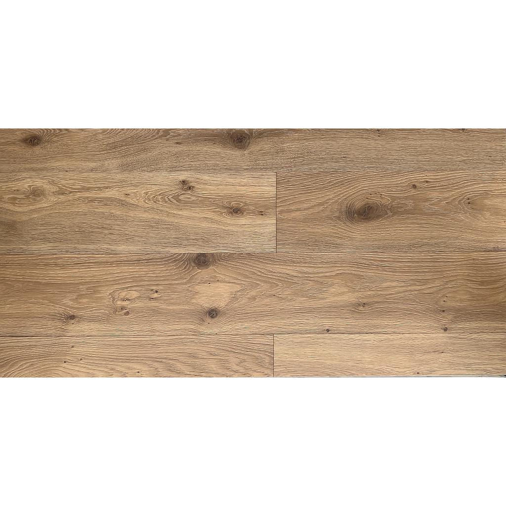 Parquet rainé-crêté 3 plis Edition BASIC 5050 - Chêne brossé, huilé - couleur GALM - couche d'usure 3.6 mm - 2200 x 192 x 15 - 2.688m2/cart. - 94.08m2/pal. - 7.5kg/m2