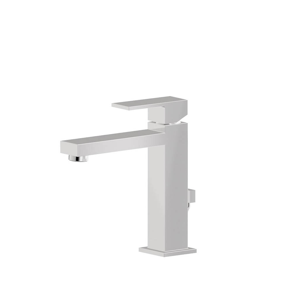 Mélangeur de lavabo ERGO-Q, S 136 mm H=187 mm, avec vidage et bonde, chromé
