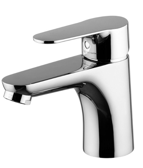 Mélangeur de lavabo SERIE22 - S101 mm, avec vidage et bonde, eau froide position centrale, classe de bruit 1, chromé
