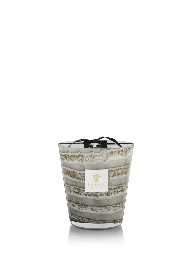 BAOBAB Candle Max 16 - 1Kg - SAND Atakama - 16 cm - 150 H.