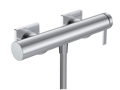 Mélangeur de douche Tecturis E - E 138-162 mm, raccords S débit 12,3 l/min groupe acoustique I, chromé