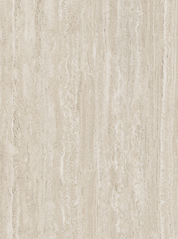 Plan caranto KER Travertino mat C80 opaco - Epaisseur 12 mm - Largeur 1206 - Prof. 505 mm avec trou pour vasque - finition grès cérame