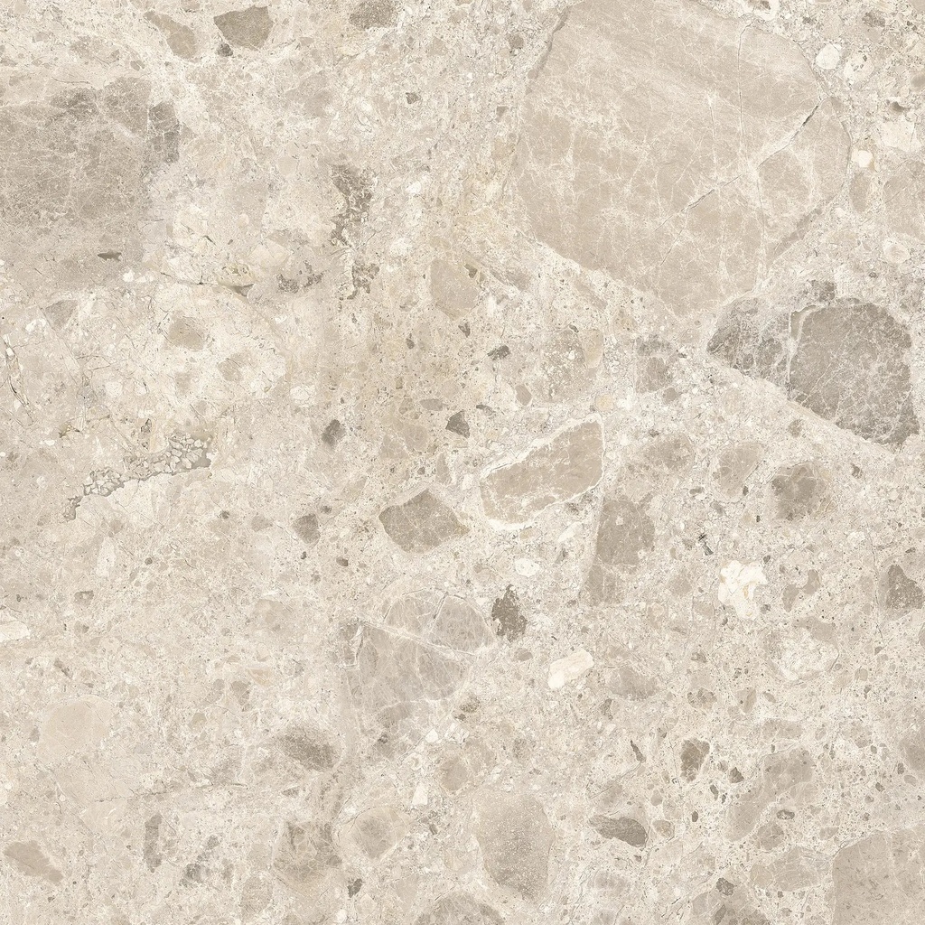 Caracter Mix Beige 600x600x8.5 mm rectifié - R10 B - V2 - 1.08 m2 - 18.77 kg/m2 - 43.20 m2/palette
