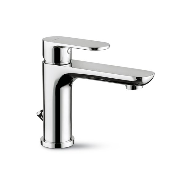 Mélangeur de lavabo EXTRO, S 149 mm, avec vidage et bonde, chromé