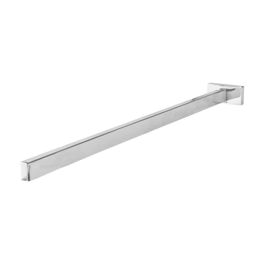 Porte-serviette NEW LEA 45 cm, 1 bras fixe, chromé
