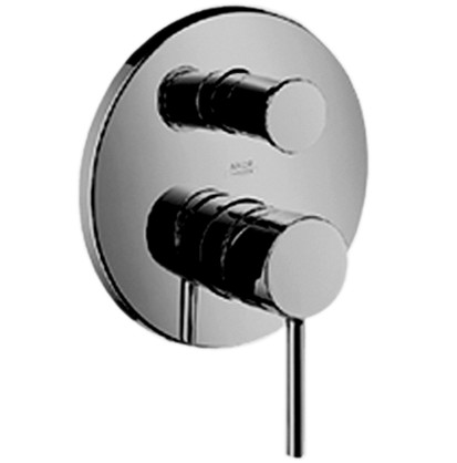 Mélangeur de bain STARCK set de montage final, D 17 cm sans 1800180 groupe acoustique I, chromé