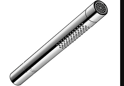 Douche à main STARCK Quick Clean, réglable normal/ soft, débit 16 l/min groupe acoustique I, chromé