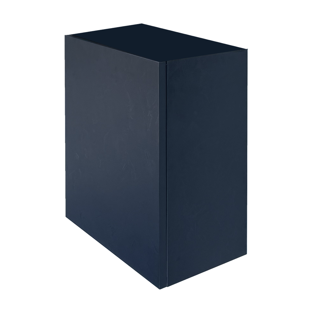 Elément inférieur sous-meuble THEO pour lave-mains P 25.3 x L 45.0 x H 50.0 cm, ouverture Push&Pull sur porte (indiquer ouverture porte à droite ou à gauche A CONFIRMER), laqué, Finitions couleur brillante, Soft-Touch Metal à choix A CONFIRMER