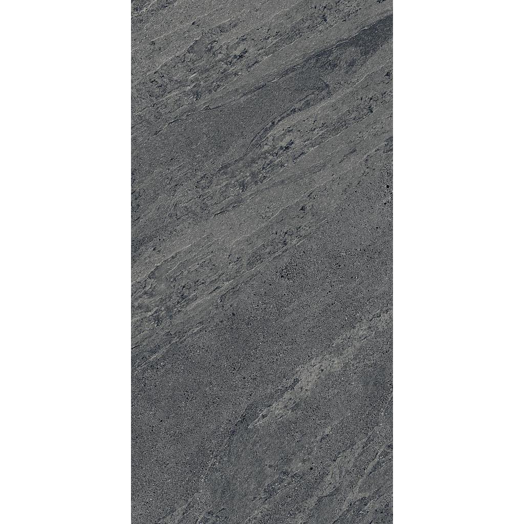 Grès Cerame UBIK - teinté dans la masse - ANTRACITE - nat - 300x600x9 (297x596) - 1,26 m2 - 19,84 kg/m2 - R10 B - V2 - 50.40 m2/palette