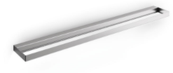 Barre modulaire INDISSIMA 1200 mm avec lumière LED 4000 K, 1712 Lumen, 12 watt (convient pour le positionnement sous le miroir), acier inoxydable brossé