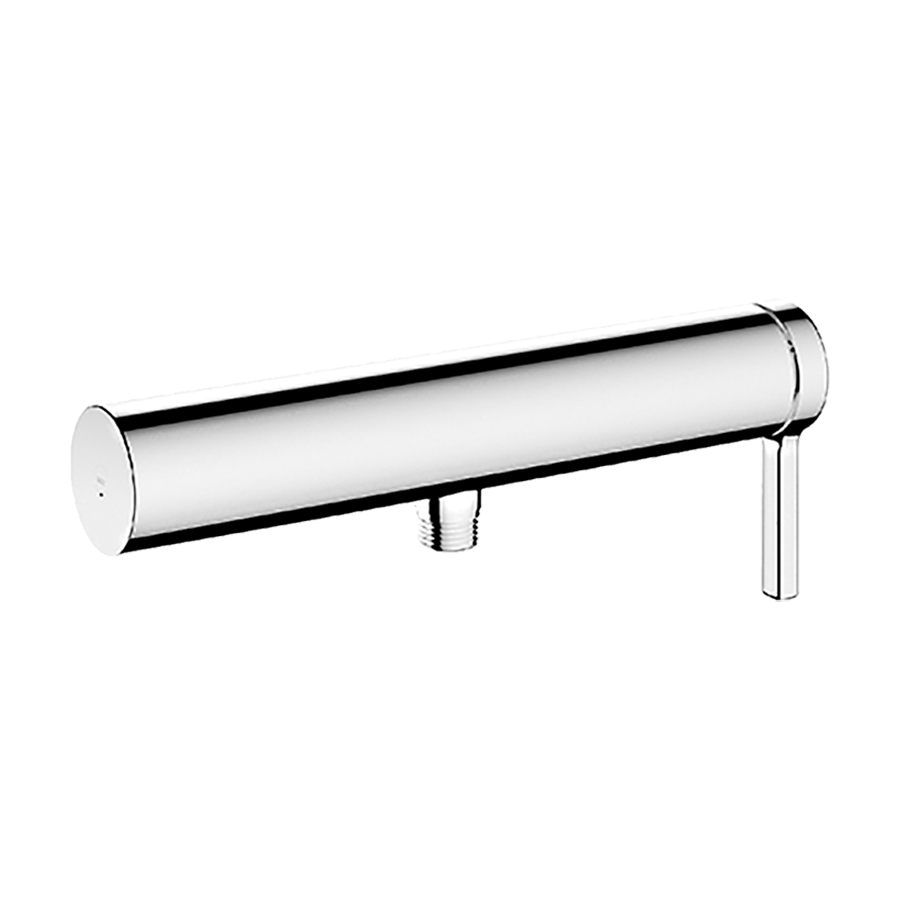 Mélangeur de douche AVA 2.0 E 153 mm, nu, chromeline