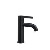 Mélangeur de lavabo BEVO S 115 mm, goulot fixe vidage Push Open, noir mat
