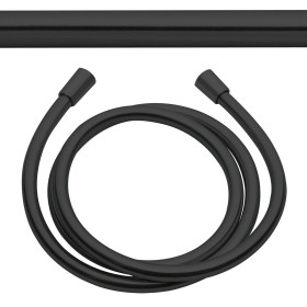 Tuyau de douche KWC 150 cm, 1/2", (BEVO) métallique, noir mat