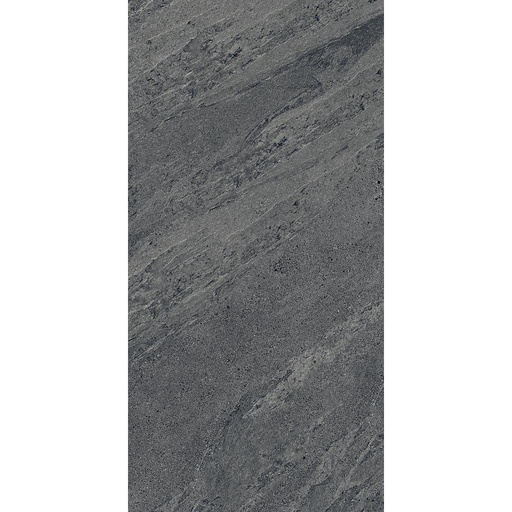 [1215H4447] Grès Cerame UBIK - teinté dans la masse - ANTRACITE - nat - 600x1200x9 (596x1195) - 1,44 m2 - 19,14 kg/m2 - R10 B - V2 - 50.40 m2/palette
