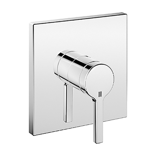 [1621C1321] Mélangeur de douche AVA 2.0 UP set de montage final, plaque de recouvrement 15 x 15 cm sans corps à encastrer Nr. 39.999.900.931 / 39.999.910.931, chromeline