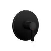[1621S0898] Mélangeur de douche BEVO UP set de montage final, plaque de recouvrement D 17 cm sans corps à encastrer Nr. 39.999.900.931 / 39.999.910.931, groupe acoustique I, noir mat