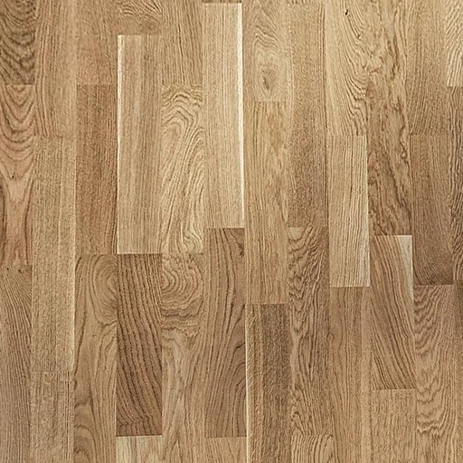 [1411M0246] Parquet 3plis 3060 Living- chêne vernis mat CUIR 3-frises - 1080x185x13/3.6 mm - 1.998m2/cart.- 47.952m2/pal - 8kg/m2
