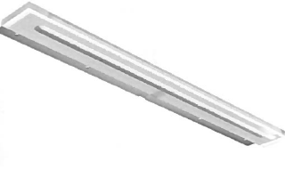[1617C0515] Applique THIN LED, L50.0xH1.0xP7.5 cm, LED avec alimentateur sur miroir 12V, surface chromée, IP 44, 6000°K - 517 Lumen (lumière froide)