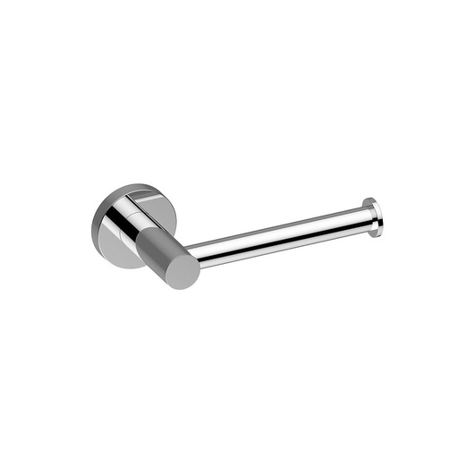 [1690C1147] Porte-papier WC sans couvercle LUINO 16.8 x 5.4 x 7.5 cm chromé