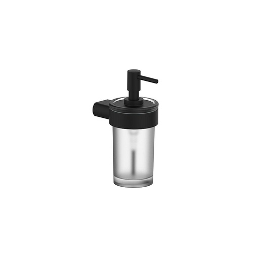 [1690C1174] Distributeur de savon AIROLO 16.2 x 9.4 x 7.9 cm, noir mat