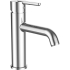 [1621C1485] Mélangeur de lavabo LUA S 135 mm, goulot fixe Eco+, eau froide par position du levier au milieu sans vidage excentrique , chromeline