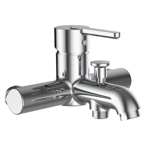 [1621C1491] Mélangeur de bain LUA E 153 mm, nu ,  Chromeline