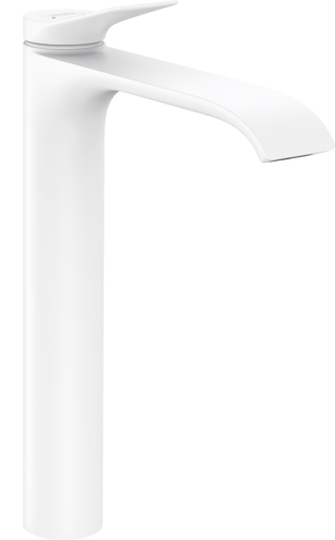 [1621C1519] Mélangeur de lavabo VIVENIS 250, S 191 cm, goulot fixe sans vidage, Blanc mat