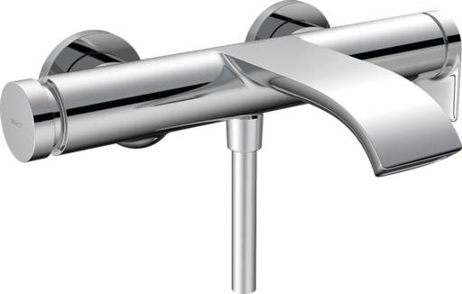 [1621C1548] Mélangeur de bain VIVENIS E 138-162 mm, raccords, Chromé
