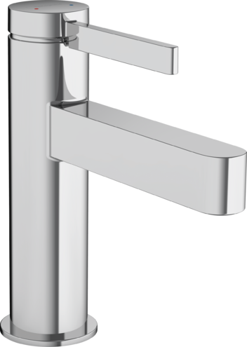 [1621C1549] Mélangeur de lavabo FINORIS 100, S 126 cm, goulot fixe avec vidage Push-Open , Chromé