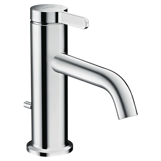 [1621C1641] Mélangeur de lavabo One 70 S 130 mm, goulot fixe avec poignée à levier avec vidage excentrique débit 4,8 l/min, groupe acoustique I , Chromé
