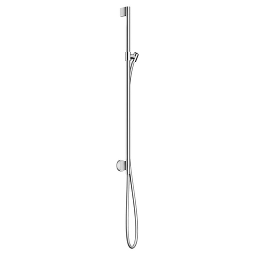 [1621C1695] Glissière de douche One avec raccordement mural et tuyau de douche, support de douche , Chromé