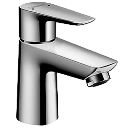 [1621C1743] Mélangeur de lavabo Talis E 80 S 96 mm, goulot fixe débit 5 l/min, vidage excentrique, groupe acoustique I, classe énergétique A, chromé