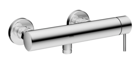 [1621S0965] Mélangeur de douche Ono E - E 153 mm, raccords d'arrêt 1/2" x 1/2", classe énergétique A, chromeline