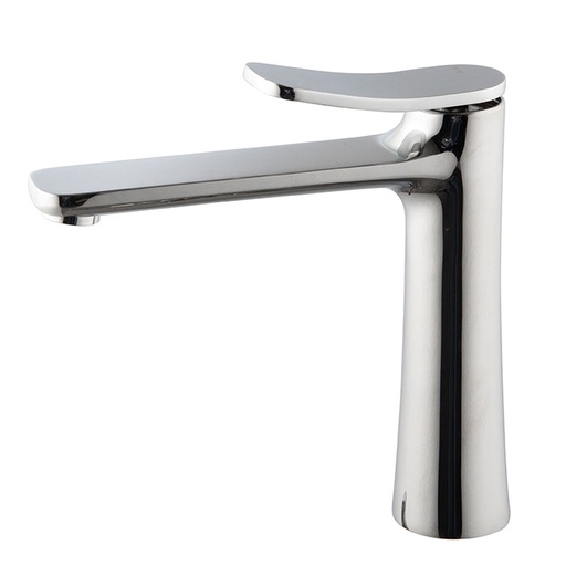 [1621C2131] Mélangeur de lavabo réhaussé FLO, S 160 mm - H 148 mm jusqu'à l'aérateur sans vidage, débit 5l/min, CR Chromé