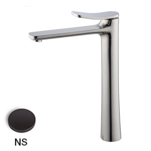 [1621C2135] Mélangeur de lavabo réhaussé FLO, S 170 mm - H 260 mm jusqu'à l'aérateur sans vidage, débit 5l/min, NS Noir Mat