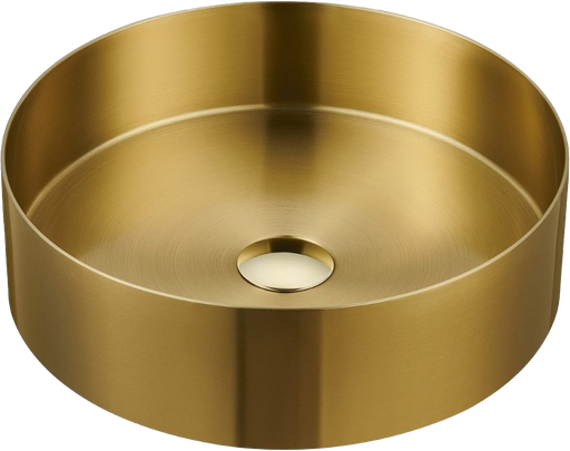 [1624C0925] Vasque à poser ronde VENUS, Ø 380 mm x H 110 mm, bonde incluse, Or