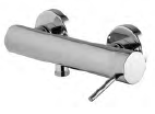 [1621C2285] Mélangeur de douche SPILLO UP E 153 mm, nu, avec raccords Ballofix 1/2" x 1/2", sans flexible, sans douchette, chromé