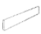 [1215N0133] Appeal Plinthe Anthracite 70x600x8.5 mm rectifié - naturale - R9 - V2 - 9.60 ml - 12.5 kg