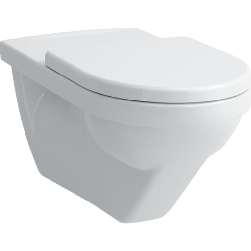 [1618C0010] Cuvette murale MODERNA R LIBERTY UP rimless, céramique sans barrière, pour chasse d'eau à encastrer, standard, blanc
