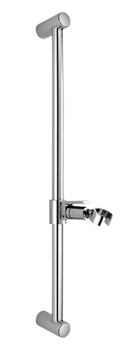 [1621C0438] Glissière de douche 60 cm, support à rotule levier de fixation