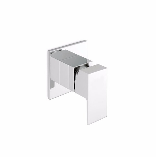 [1621H0197] Mélangeur de douche ERGO-Q, set de montage final, plaque de recouvrement, sans corps à encastrer, chromé