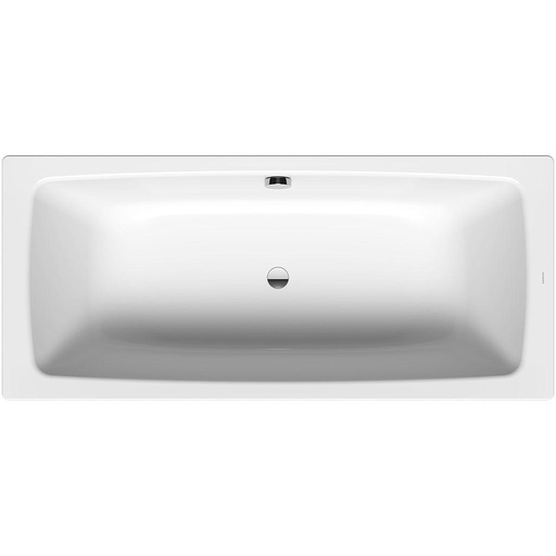 [1610H0073] Baignoire 180 x 80 x 41 cm CAYONO DUO, acier isolation phonique, standard, blanc