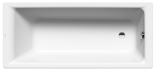 [1610C0078] Baignoire 170 x 75 x 42 cm PURO, acier isolation phonique, standard, blanc