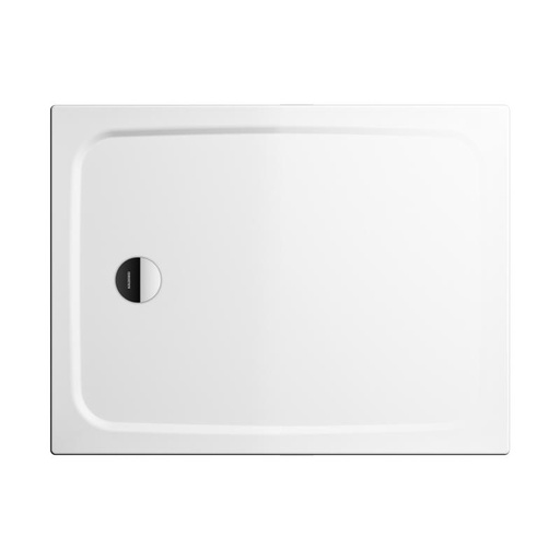 [1620H1406] Receveur de douche CAYONOPLAN 80 x 120 x 1,8 cm, acier isolation phonique trou d'écoulement D 90 mm, standard, blanc