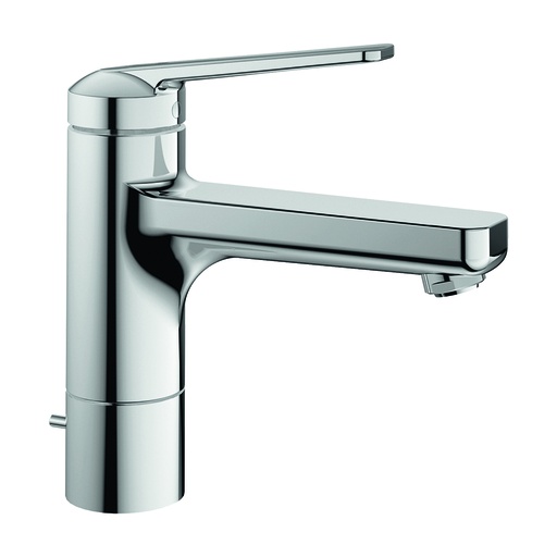 [1621C0390] Mélangeur de lavabo DOMO 6.0 S 150 mm, goulot orientable, vidage excentrique, groupe acoustique I, chromeline