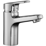 [1621H0889] Mélangeur de lavabo CITYPRO S 110 mm goulot fixe Ecototal+, eau froide par position du levier au milieu sans vidage groupe acoustique I, chromé