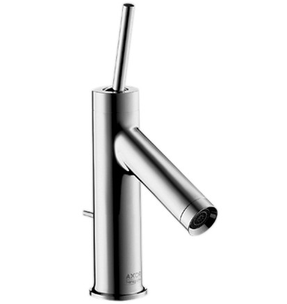 [1621C0624] Mélangeur de lavabo STARCK S 112 mm goulot fixe vidage excentrique, débit 5 l/min, groupe acoustique I, chromé