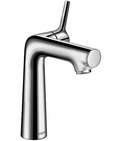 [1621C0665] Mélangeur de lavabo TALIS S 140, S 152 mm, goulot fixe débit 5 l/min vidage excentrique groupe acoustique I, chromé