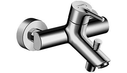 [1621C0674] Mélangeur de bain TALIS S E 153mm, sans raccords, 3/4" débit 22 l/min sans garniture de douche groupe acoustique I, chromé
